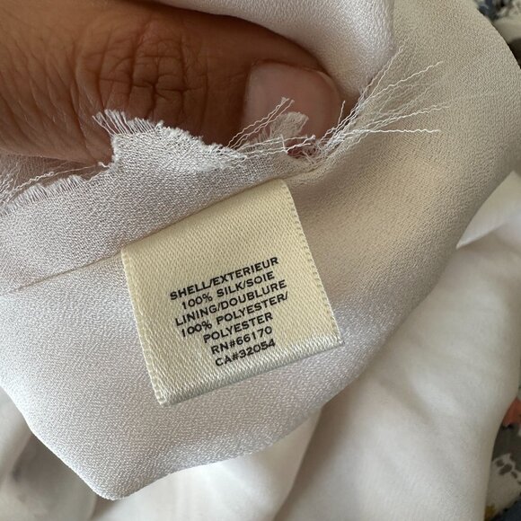 Anthropologie Moulinette Soeurs Hydrangea Petals Silk Maxi Dress Size 6 - Picture 9 of 11